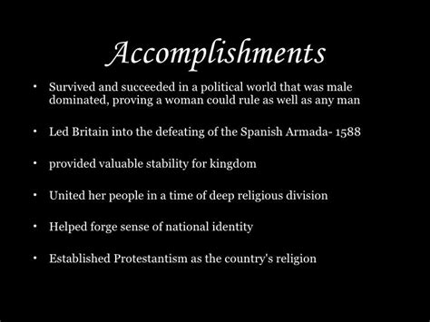 queen elizabeth 1 greatest achievements.